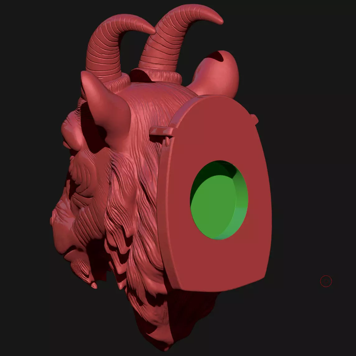 antelope 3D print model_4