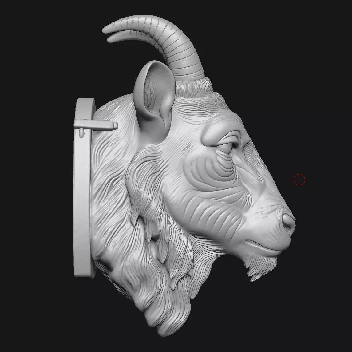 antelope 3D print model_5