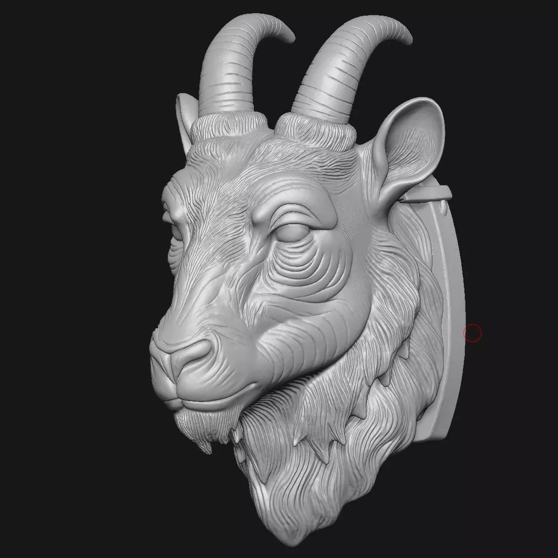 antelope 3D print model_1