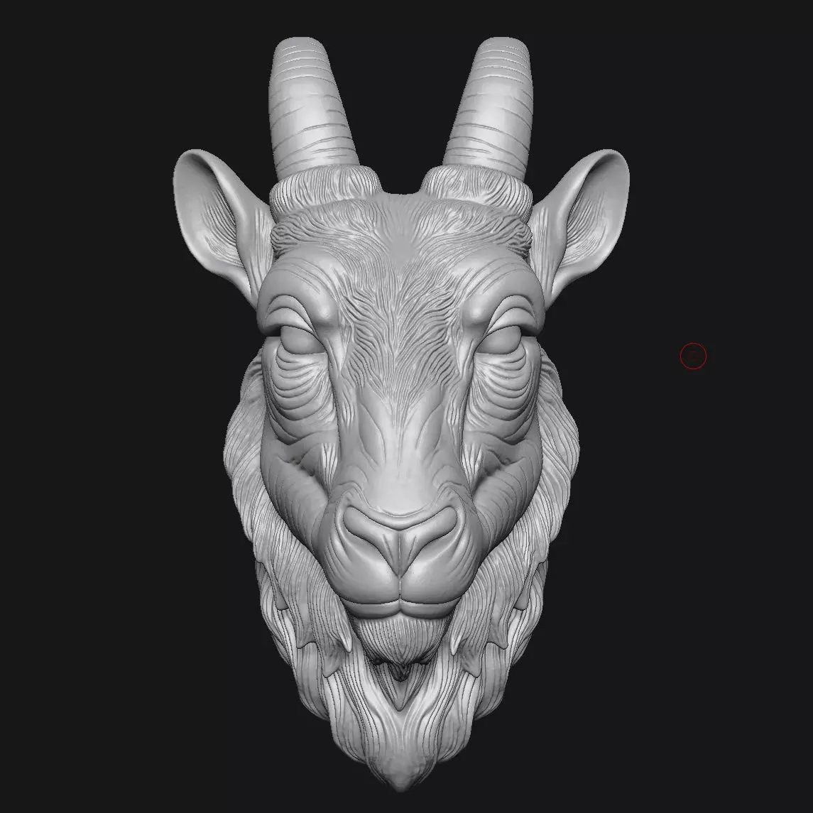 antelope 3D print model_3