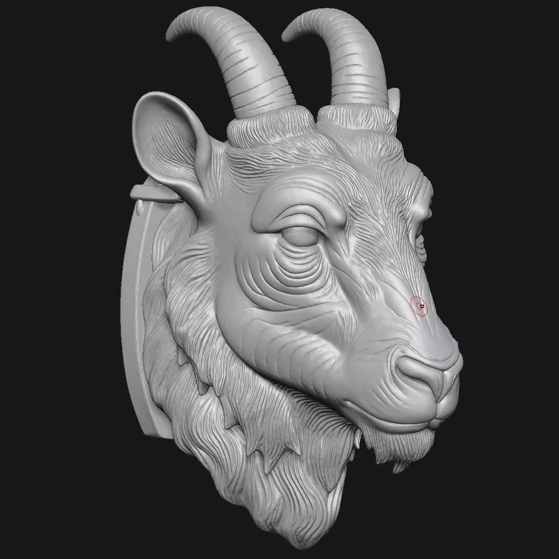 antelope 3D print model_2