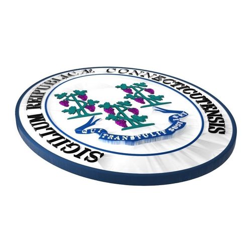 Connecticut Seal 3D model