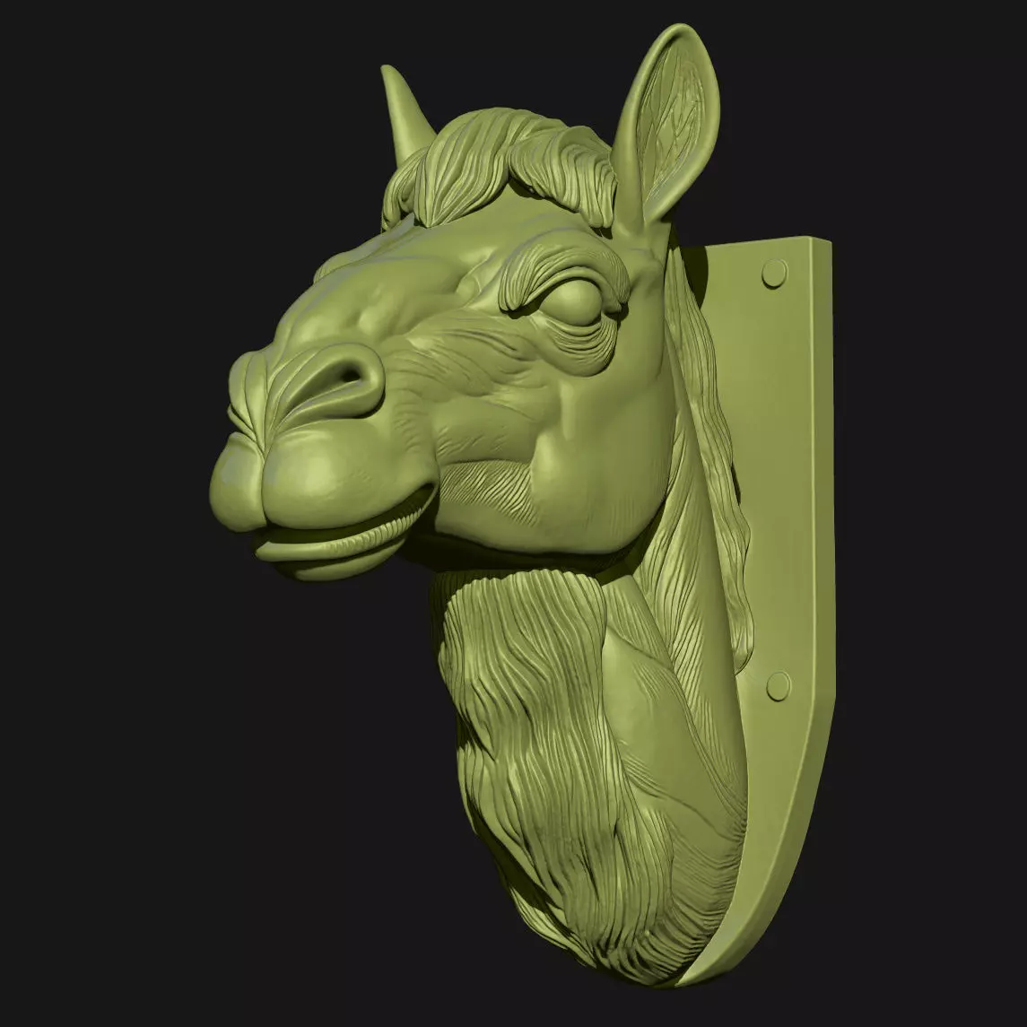 camel 3D print model_2
