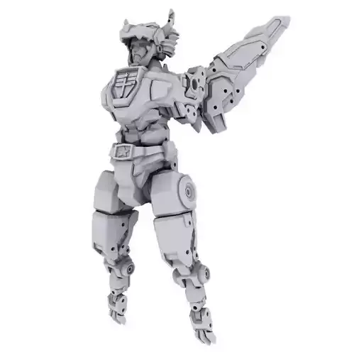 Project Voltron-Black 3D print model
