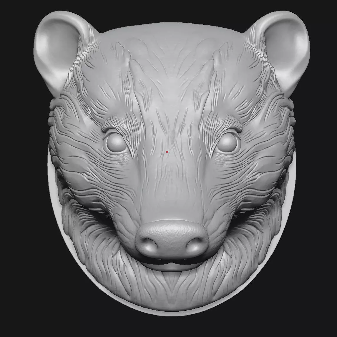 badger 3D print model_2