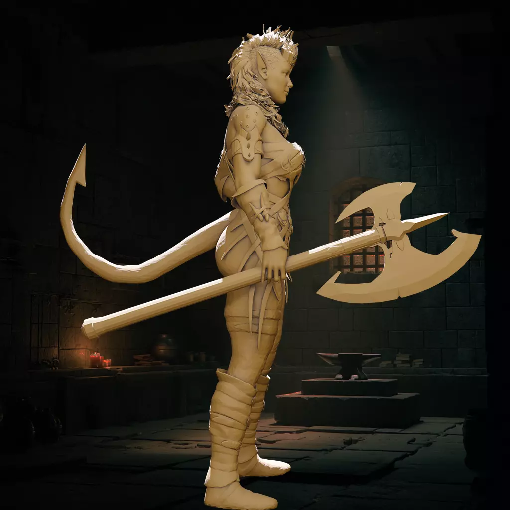 Karlach 3D print model_4