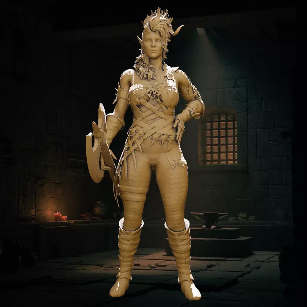 Karlach 3D print model_0