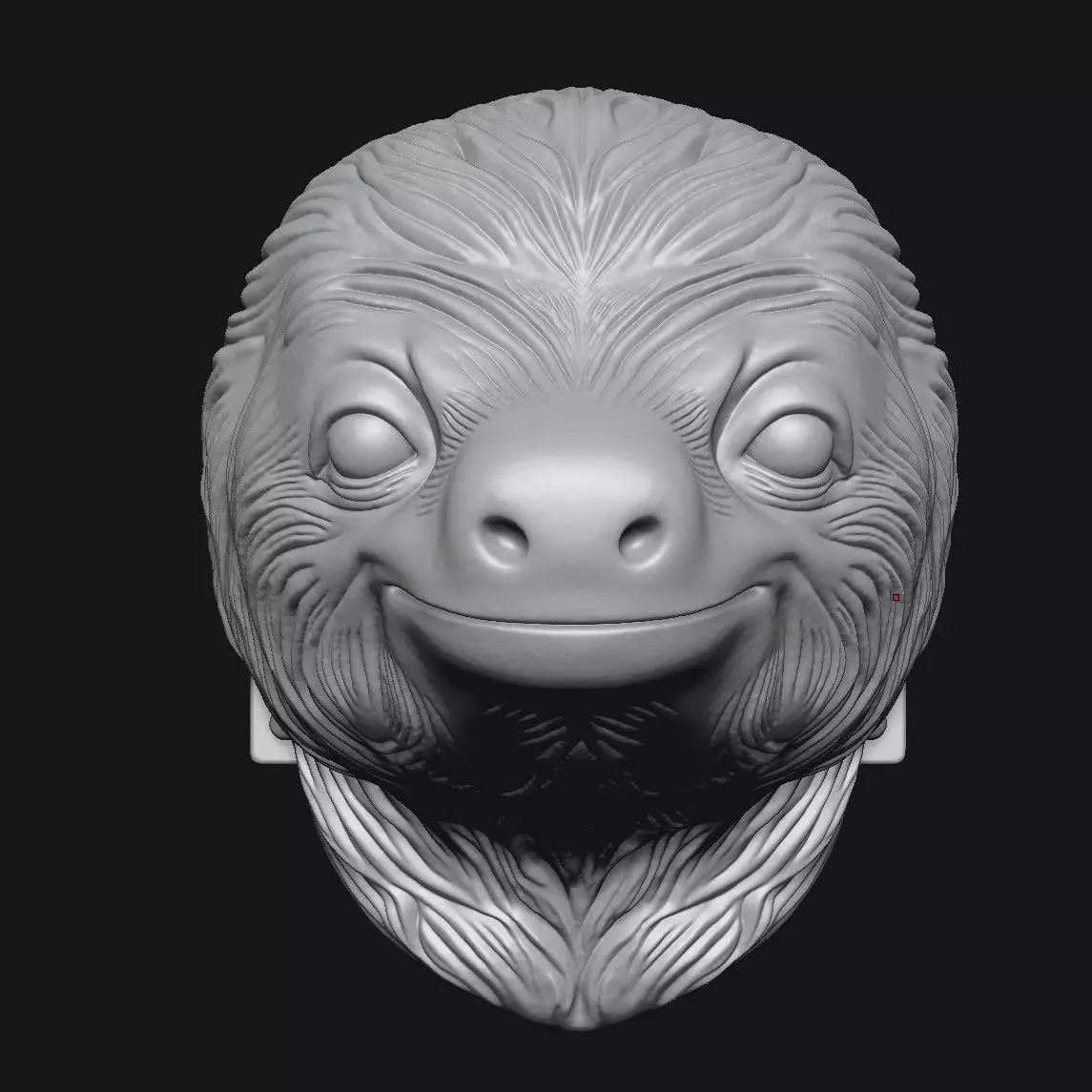 Sloth 3D print model_4