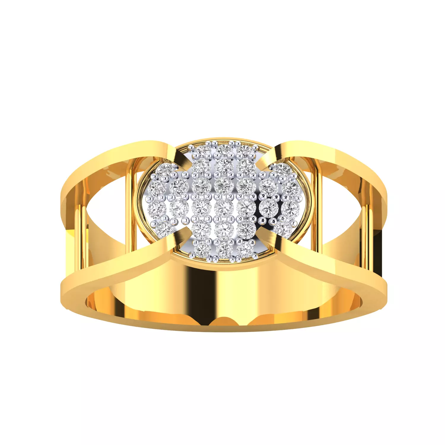 Mens Ring Render 3dm STL MTL SLC JCD OBJ FBX Details 3D print model_26