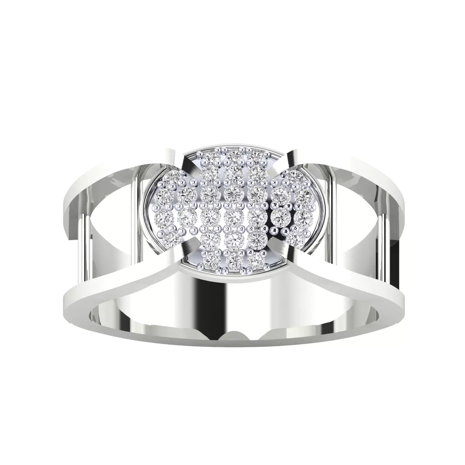 Mens Ring Render 3dm STL MTL SLC JCD OBJ FBX Details 3D print model_19