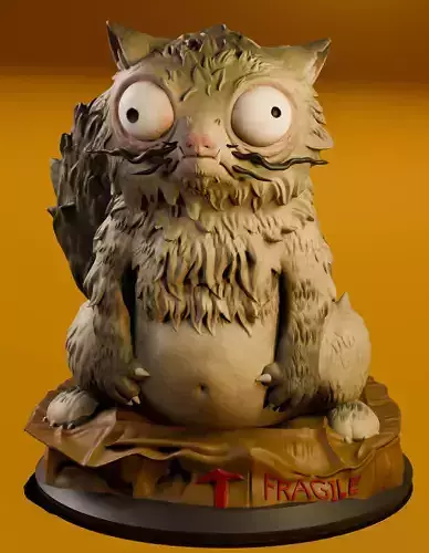 Stressful Delivery Cat Fragile Box Edition - Pre supported