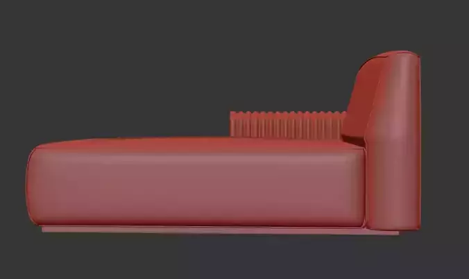 Coleccion Alexandra Boston Pure chaise longue 3d model