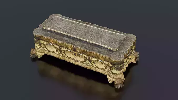 Decorated Coffin