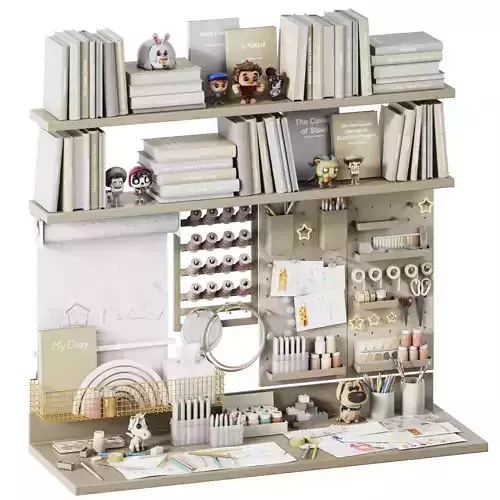 Toys Wall and Desk Decor for a Childrens Room 7