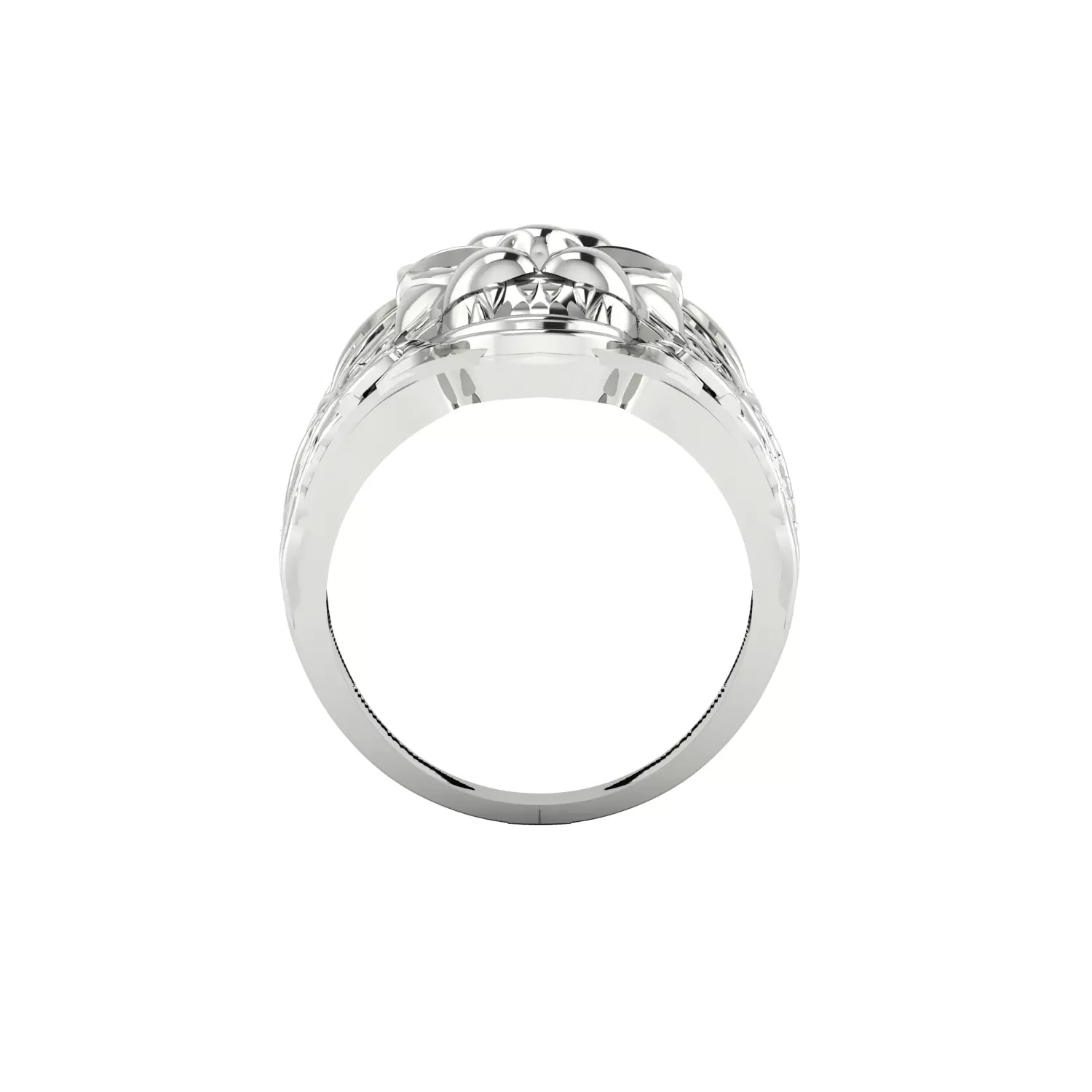 Lion ring 3dm stl obj fbx mtl scl jcd render Details 3D print model_12