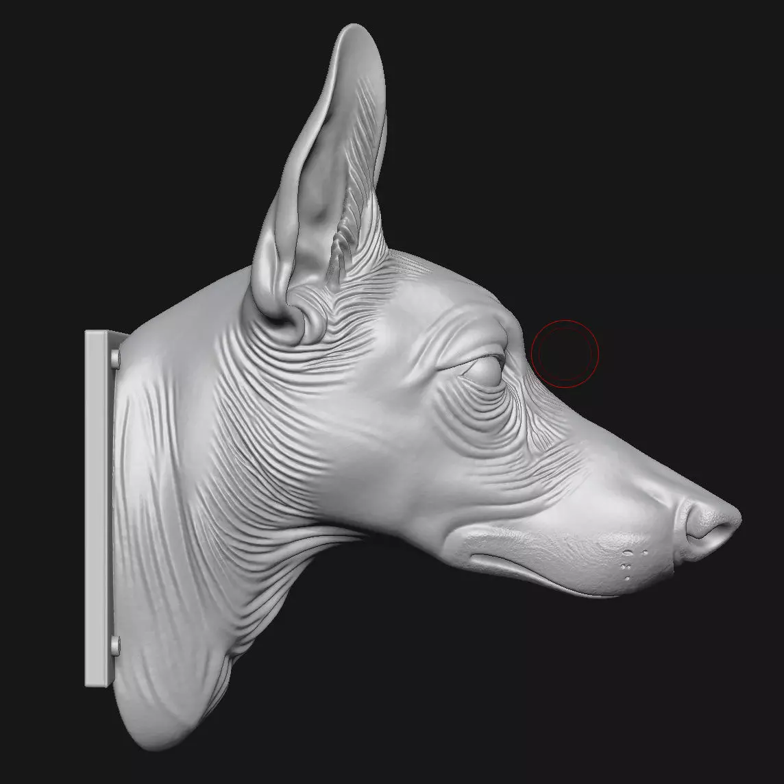 Doberman Pinscher 3D print model_3