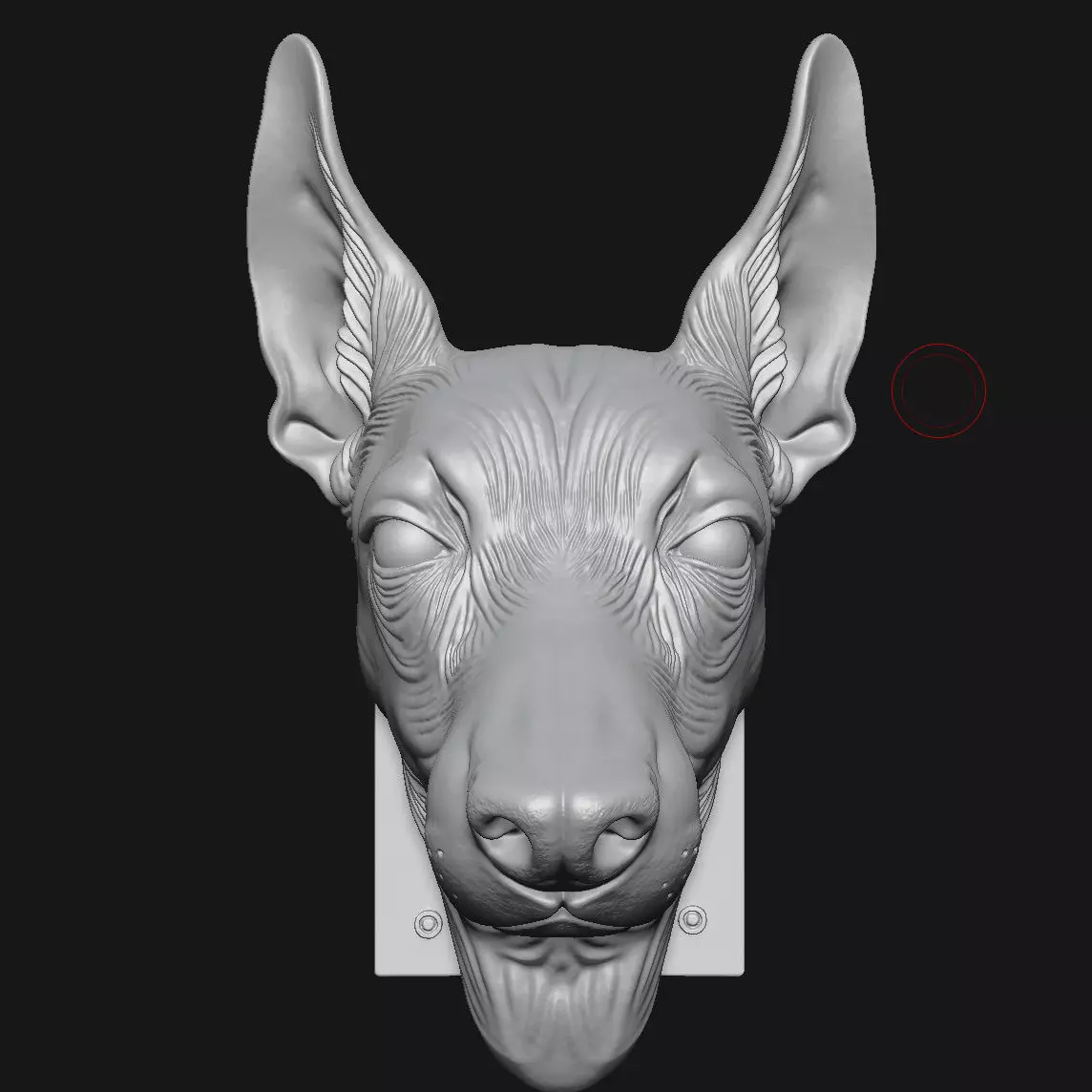 Doberman Pinscher 3D print model_1