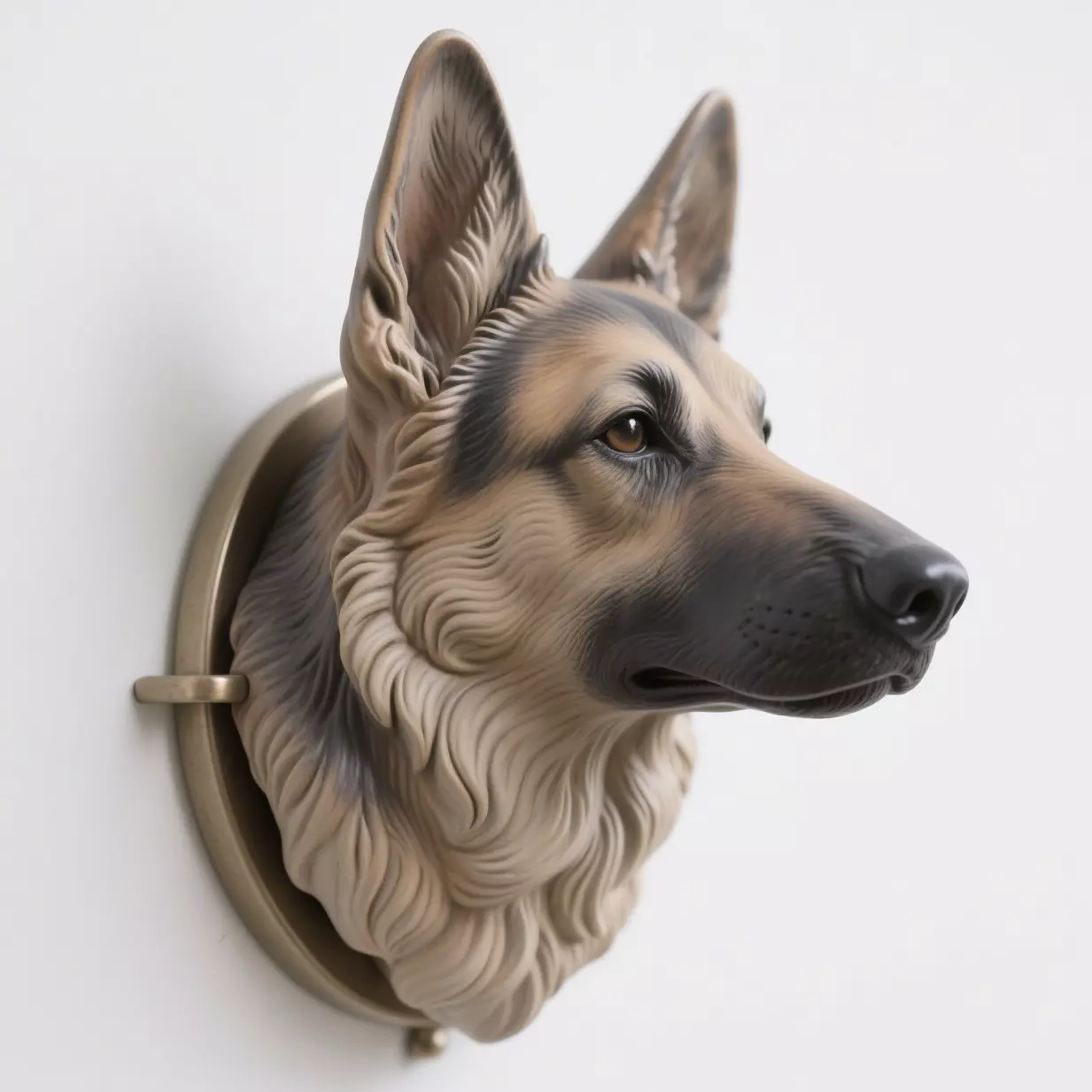 German Shepherd 3D print model_0