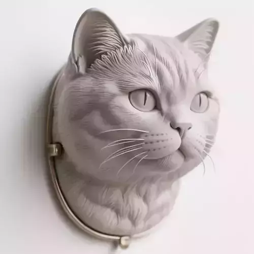Cat sculpture
