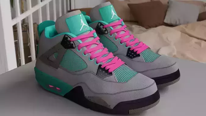 Nike Air Jordan 4- Grey