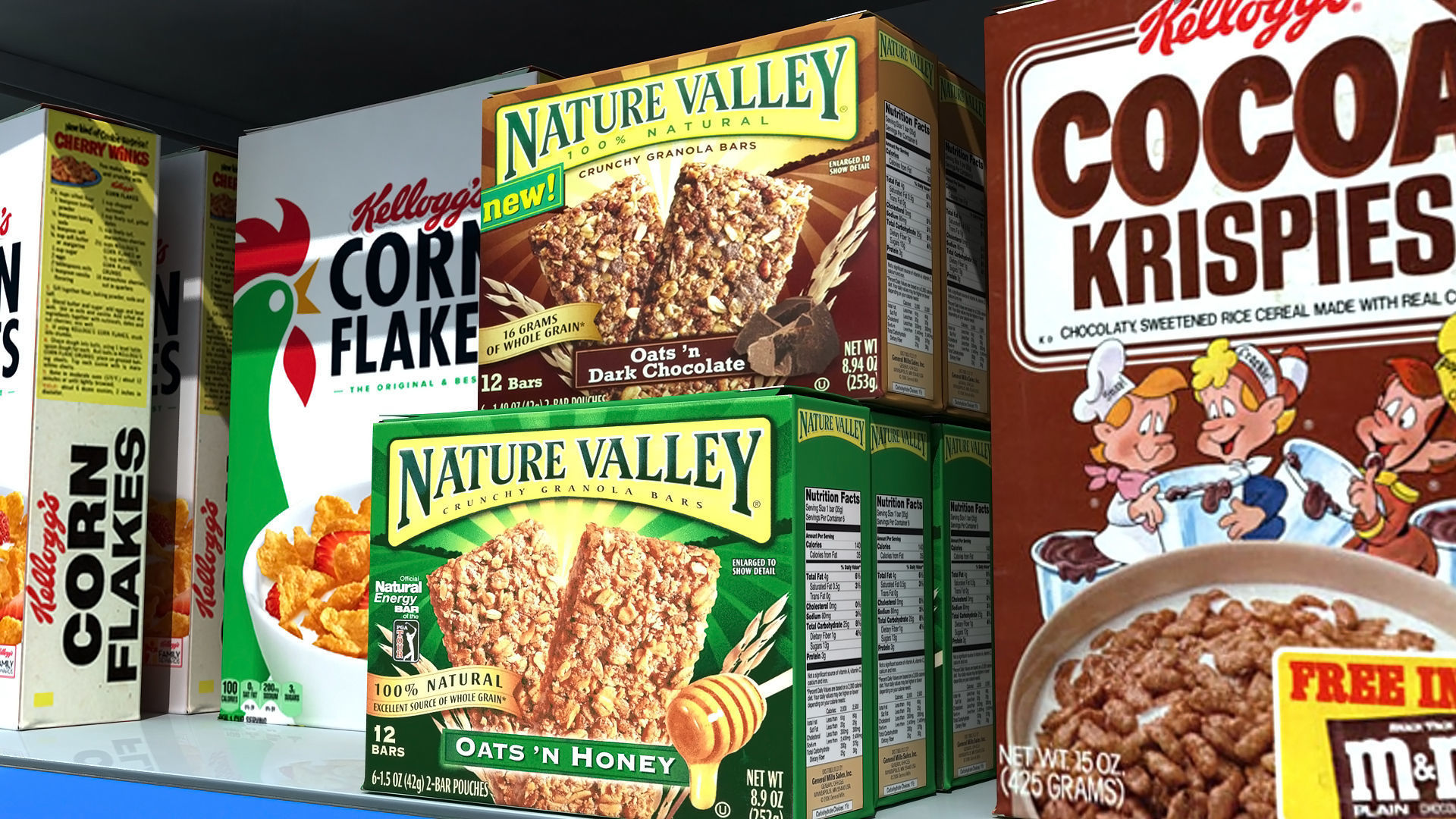 Supermarket Shelves Pack 3D model_8