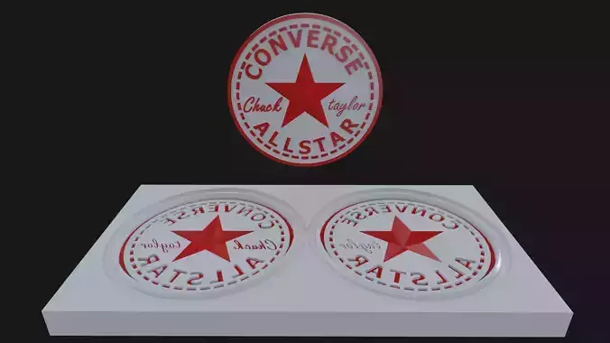 Converse All Star Emboss - Deboss Mold