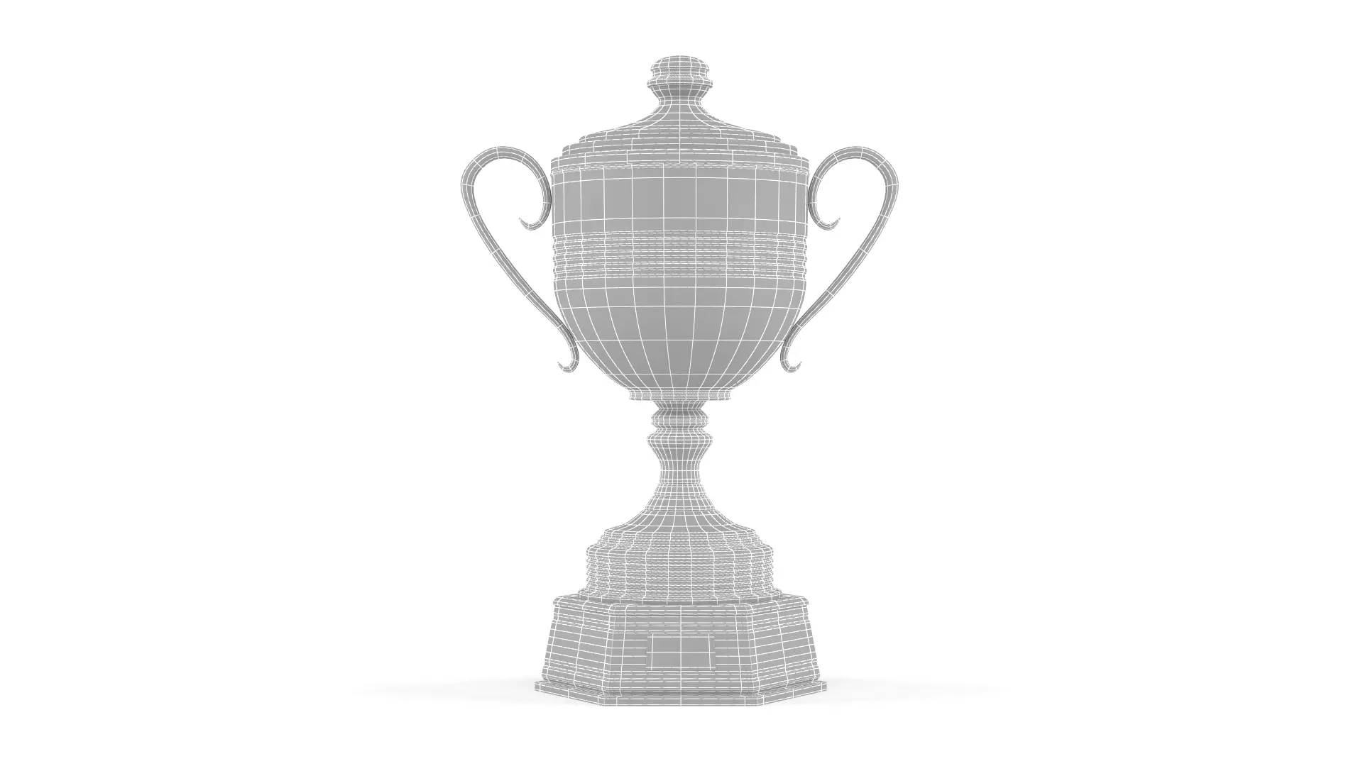 Trophy Cup 3D model_5