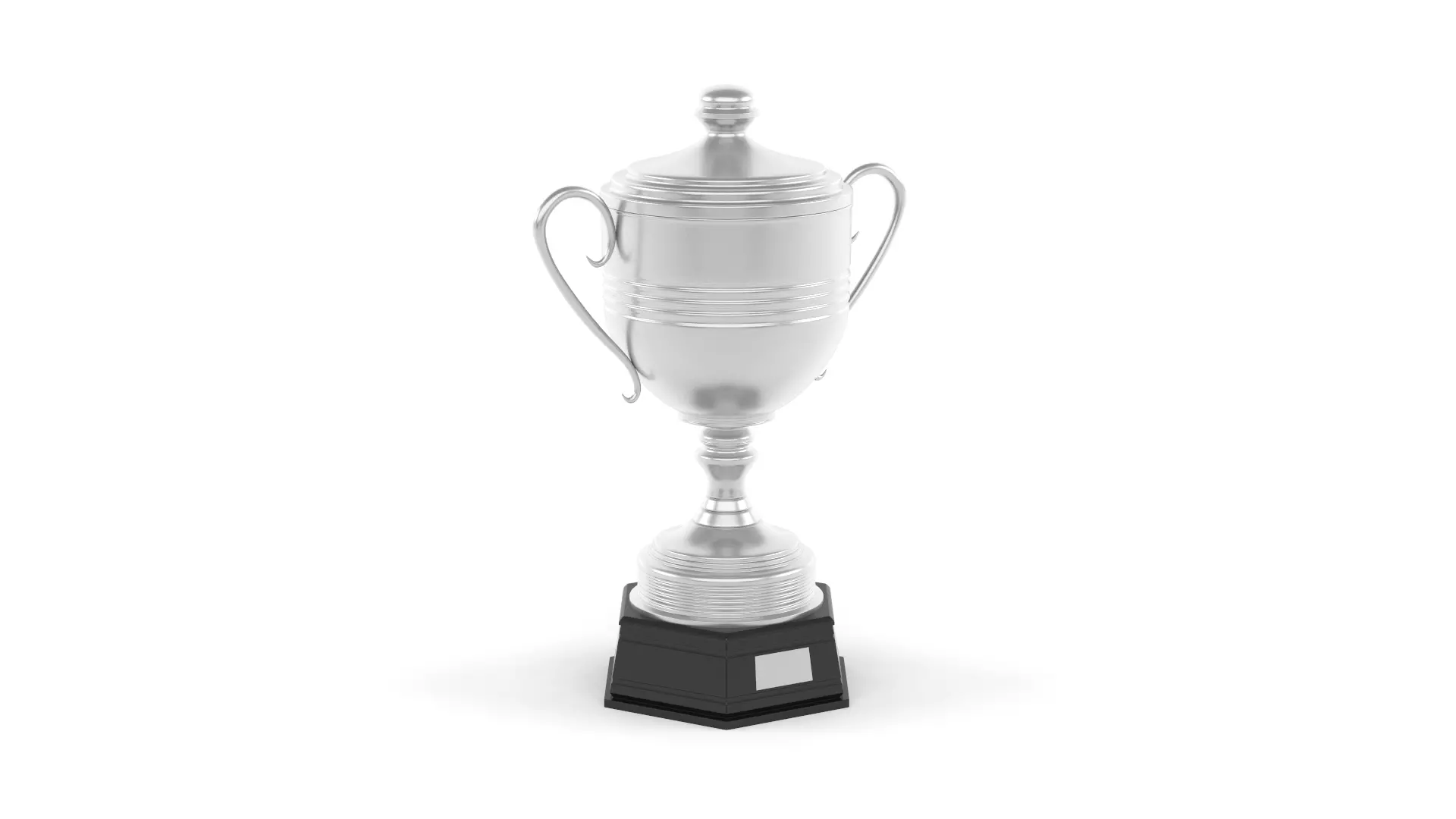 Trophy Cup 3D model_3