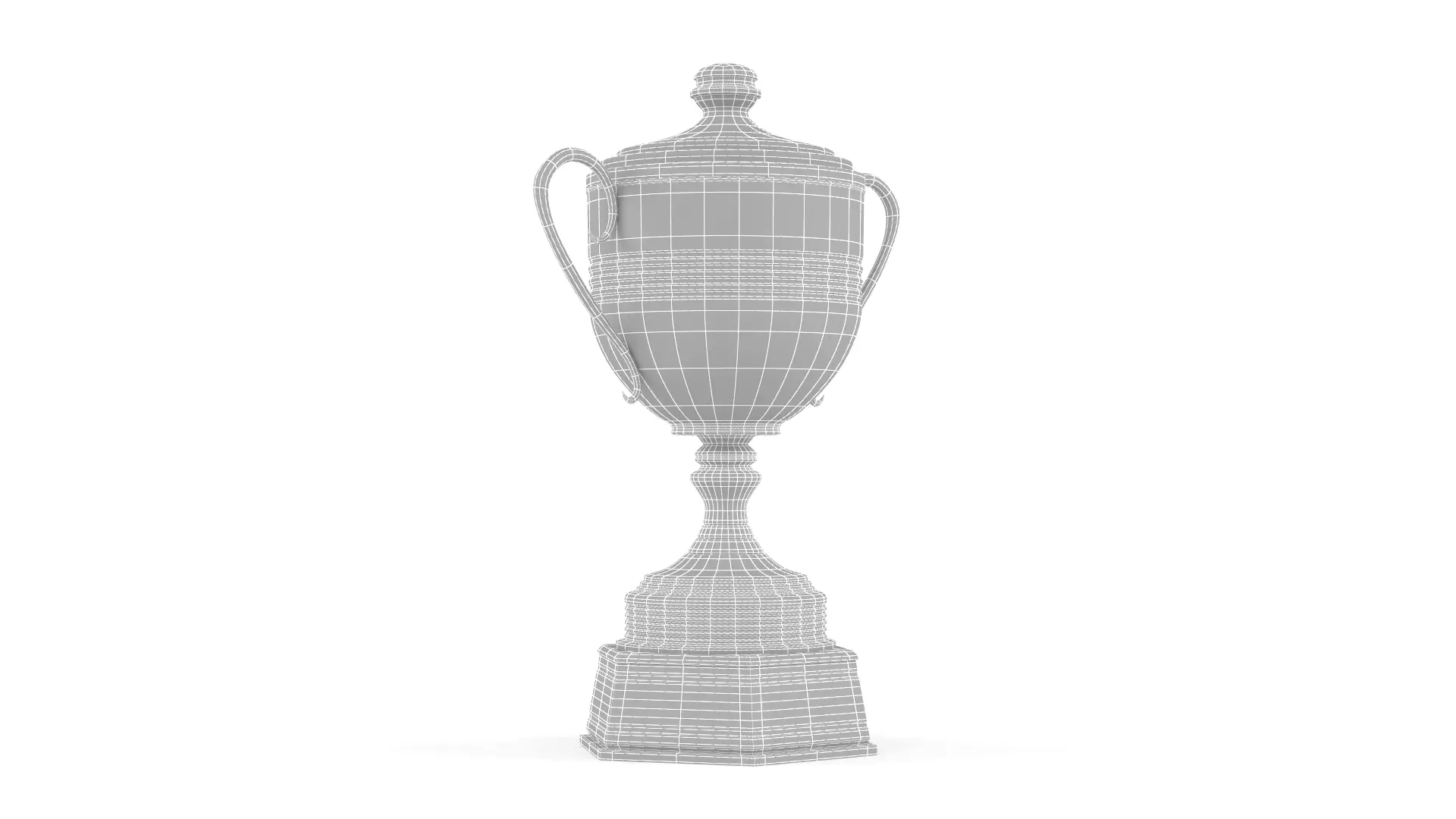 Trophy Cup 3D model_7