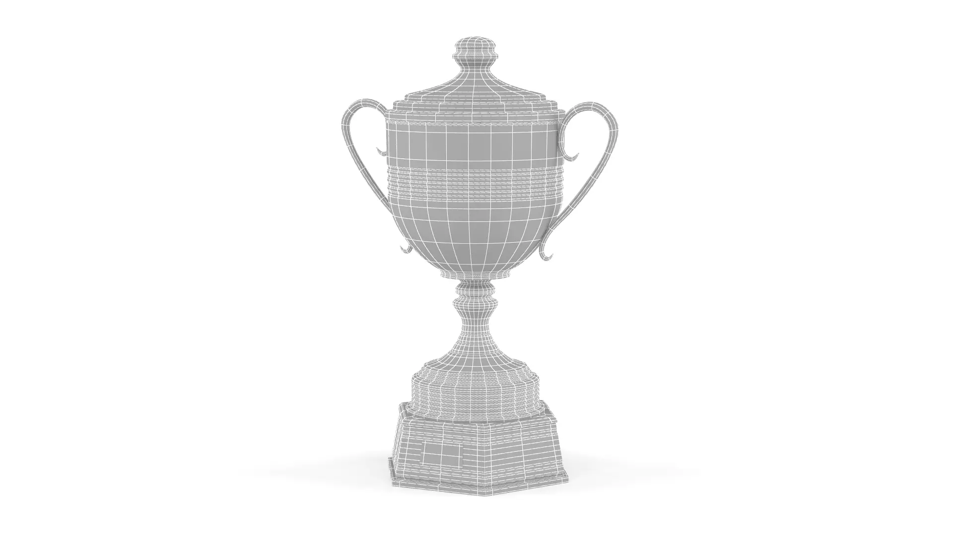 Trophy Cup 3D model_6