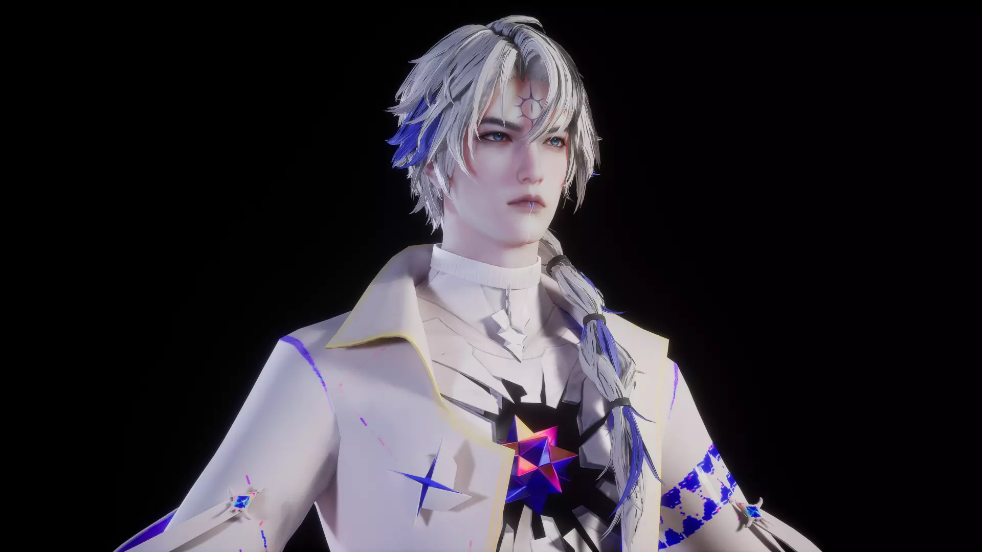 PRISM PRINCE Low-poly 3D model_0