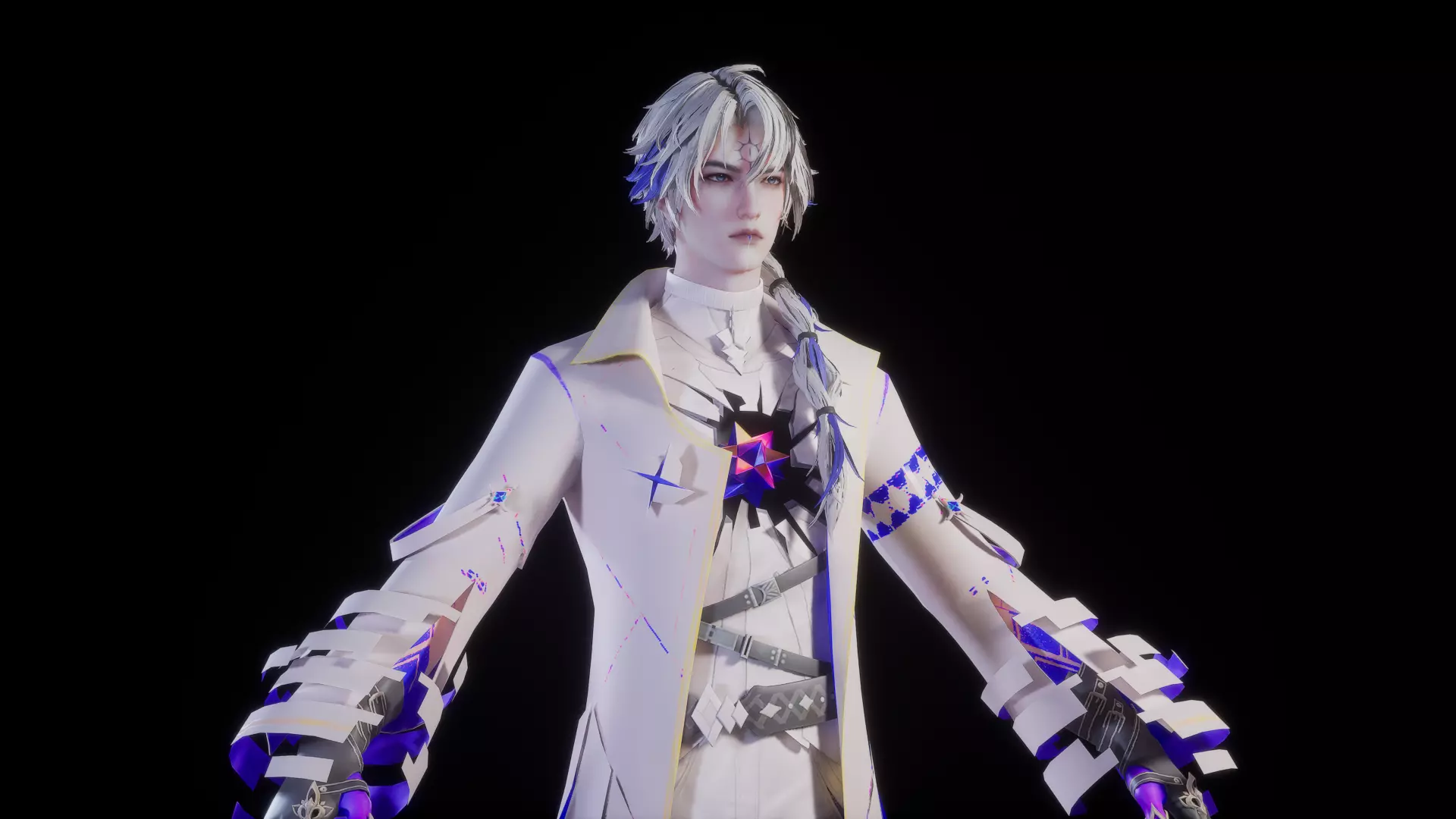 PRISM PRINCE Low-poly 3D model_2