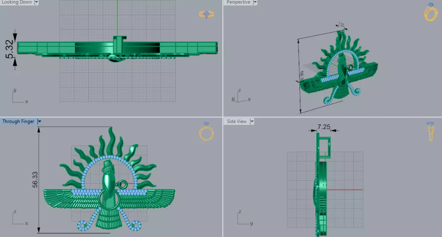 The Faravahar Heritage STL 3D Collection _19