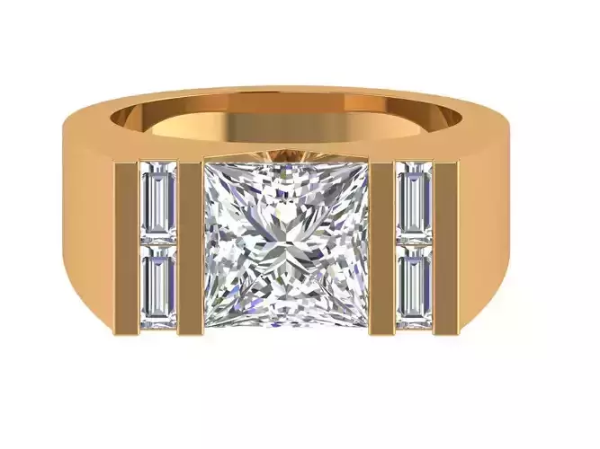Princess Budget Gents Ring