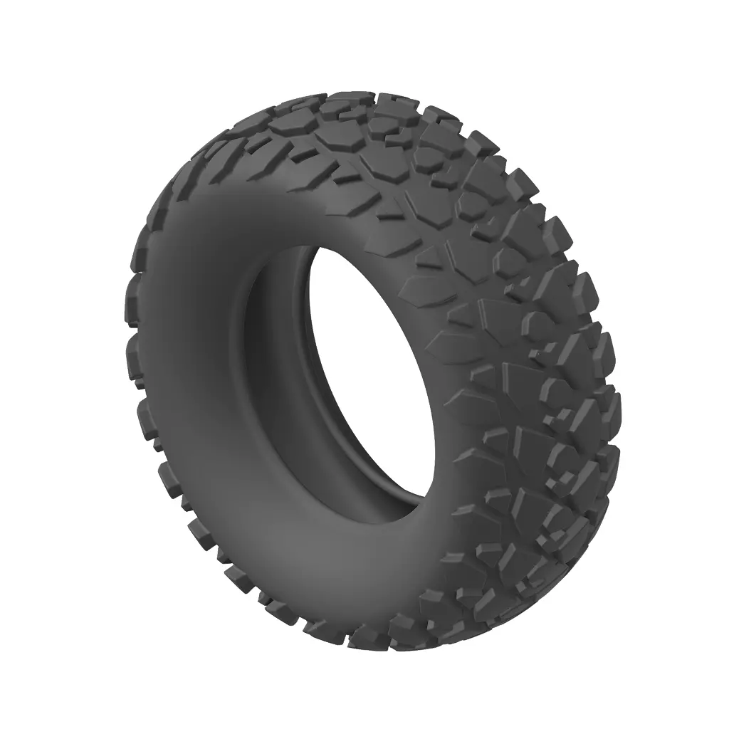 Plastic Heavy Truck Tyre Toy 3D model_0