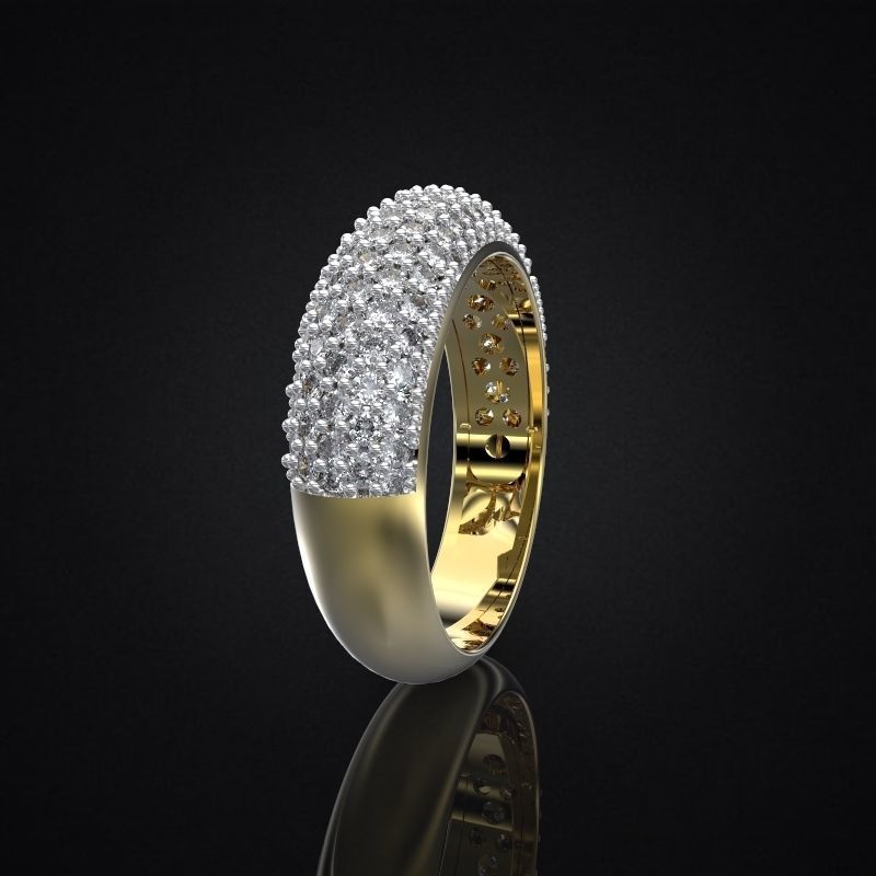 RINGS ALLURE SMALL 3D print model_2