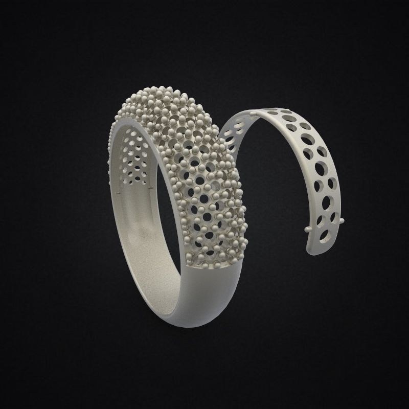 RINGS ALLURE SMALL 3D print model_6