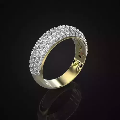 RINGS ALLURE SMALL 3D print model