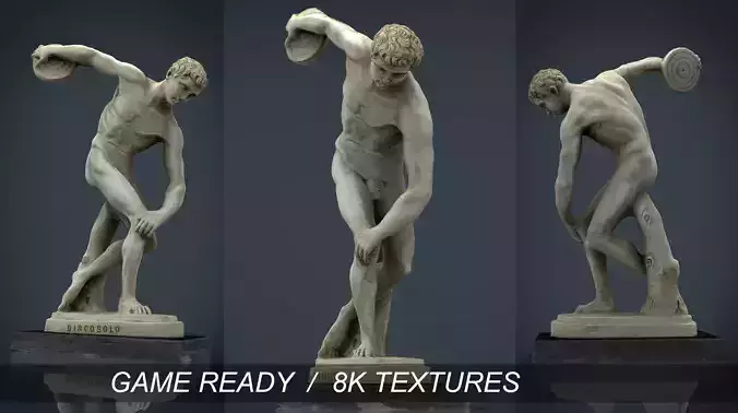 The Discobolus of Myron