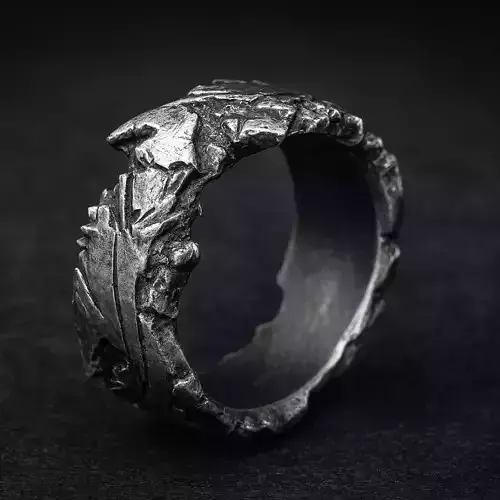 Abstract Shattered Ring