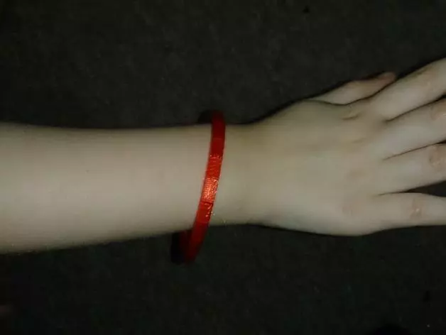 Cane look bracelet Free 3D print model_0