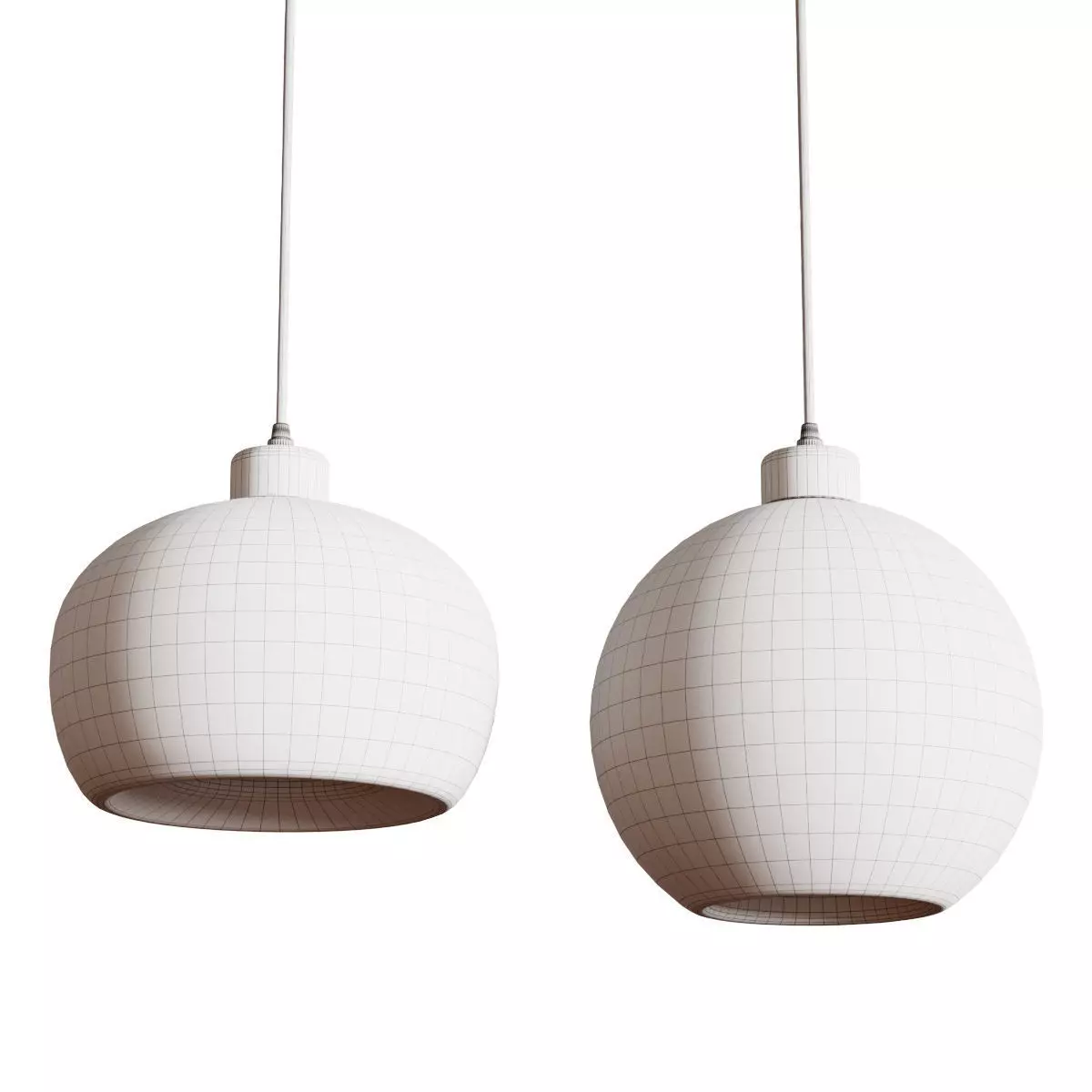 Pendant Light 01 3D model_4