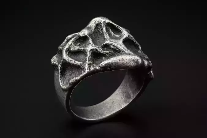 Organic Abstract Ring