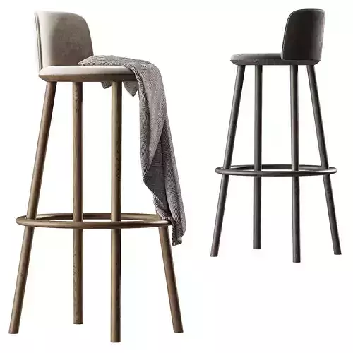Benchmark ovo bar chair