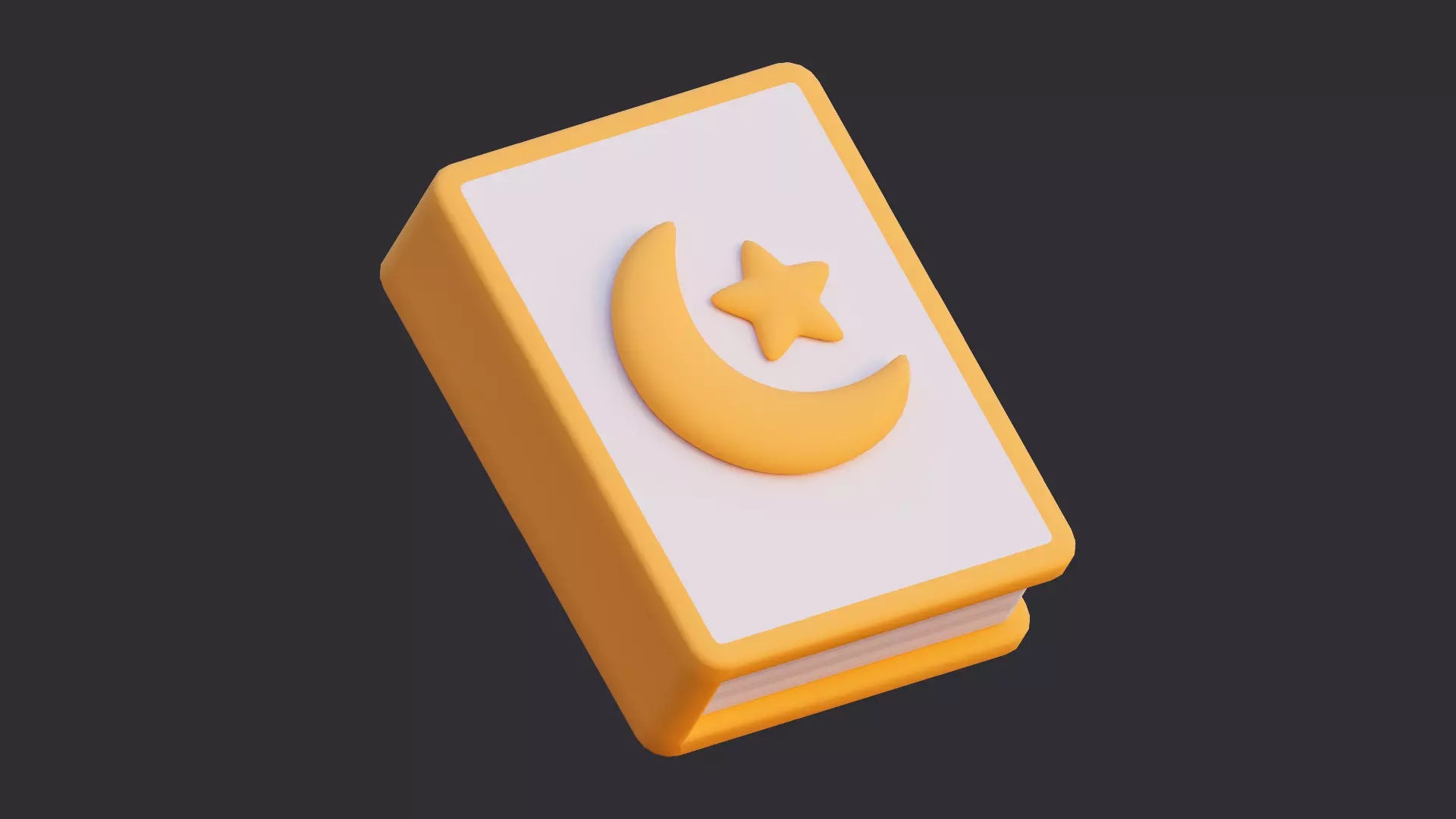 Low Poly Ramadhan Asset Pack 3D model_3