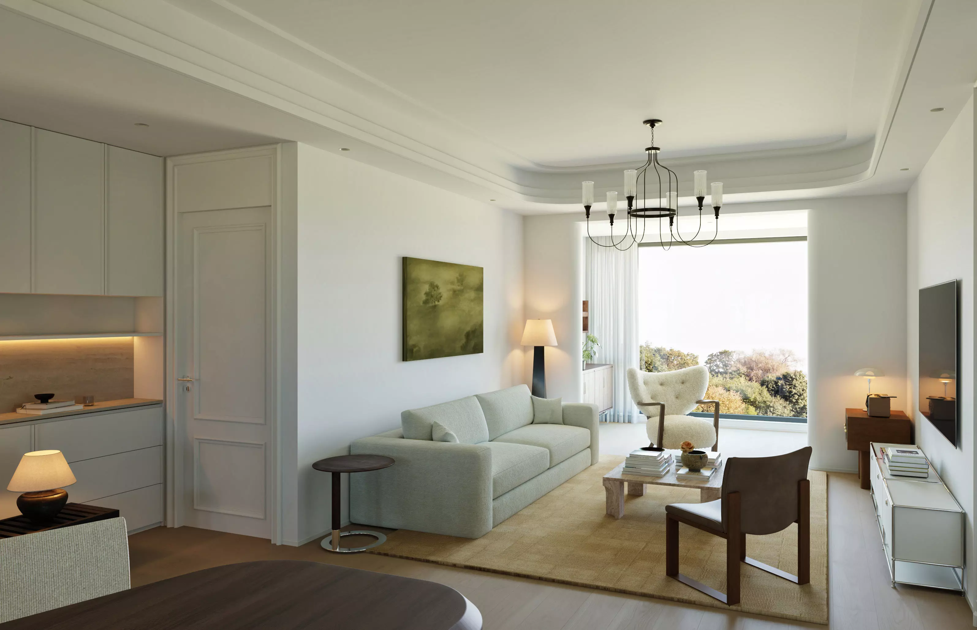 3D Model of Modern Apartment Interior Design 3D model 3D model