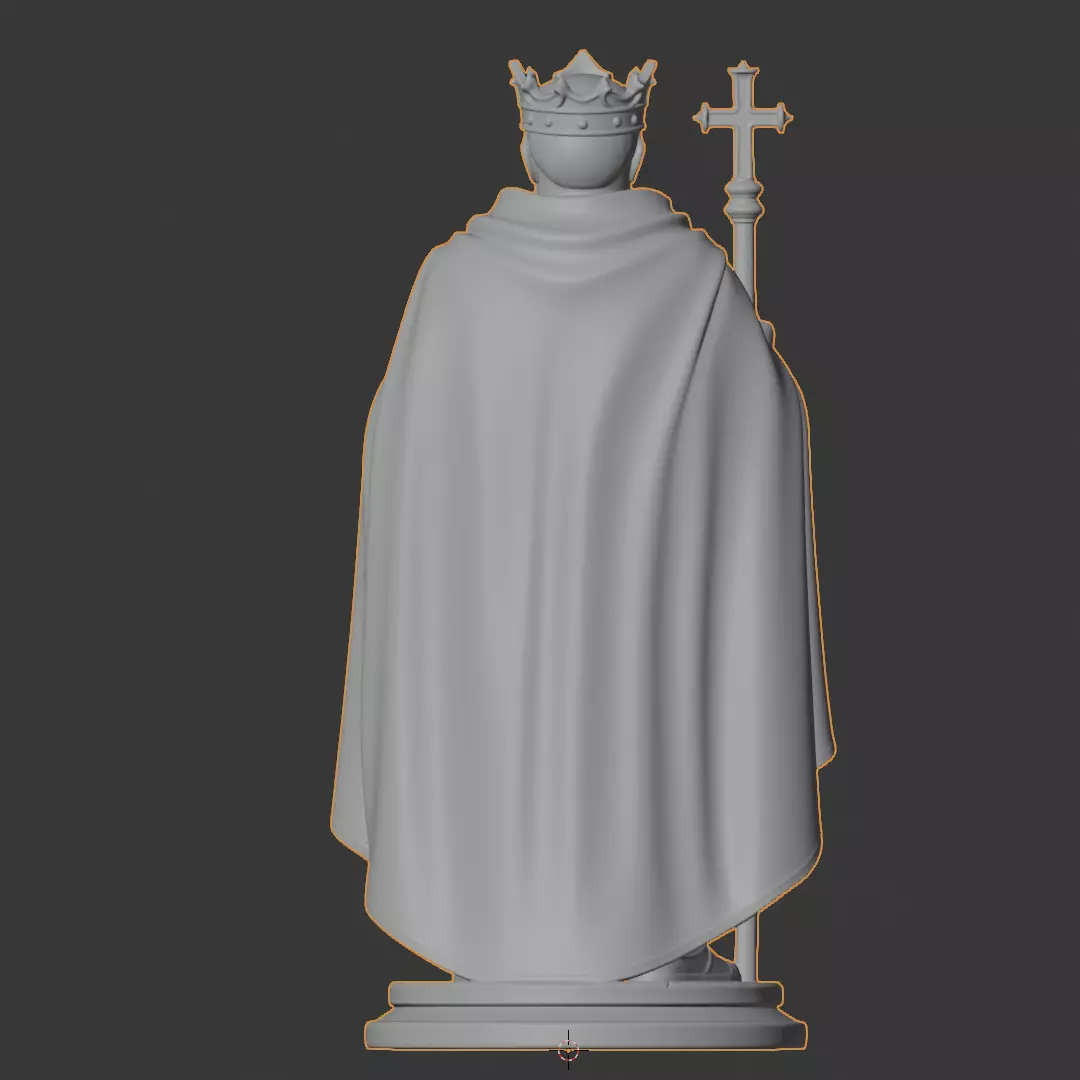 Chess Set Medieval 3D Print Model 3D print model_27