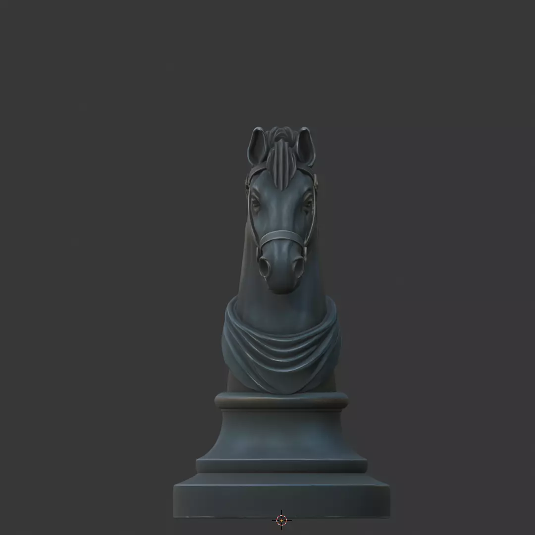 Chess Set Medieval 3D Print Model 3D print model_24