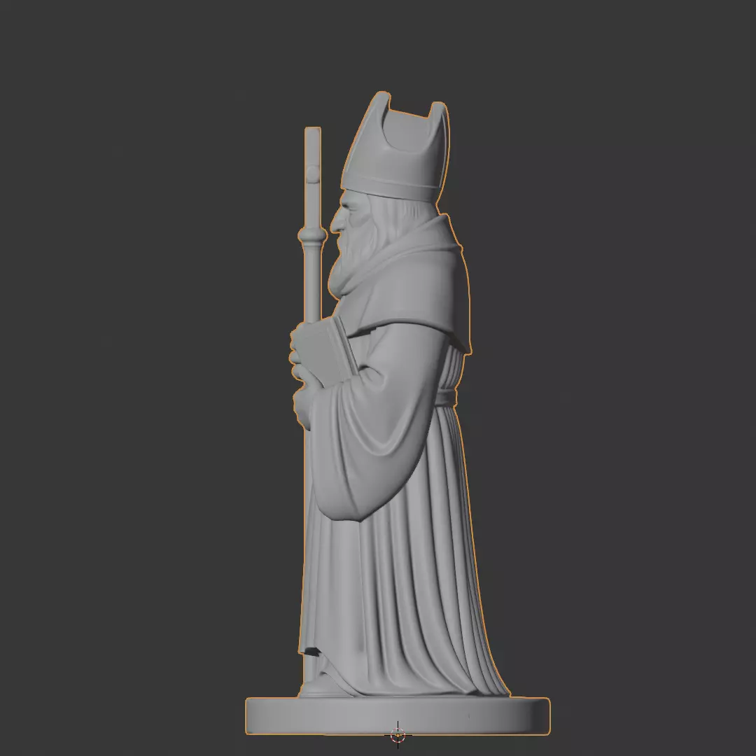 Chess Set Medieval 3D Print Model 3D print model_16