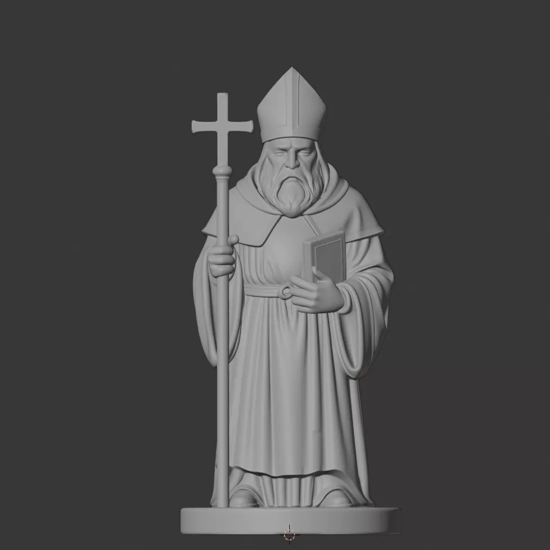 Chess Set Medieval 3D Print Model 3D print model_13